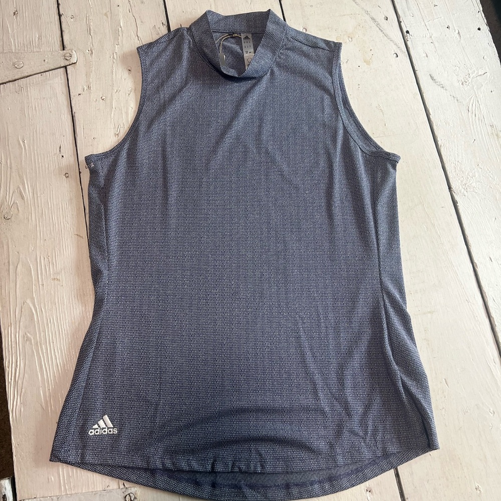 Adidas Heathered Blade Golf polo